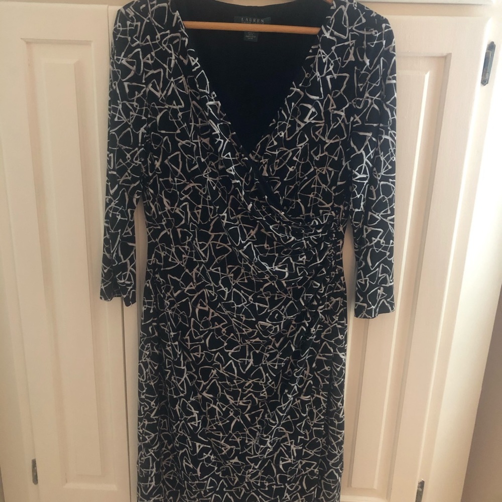 Ralph Lauren V Neck Dress Size 12